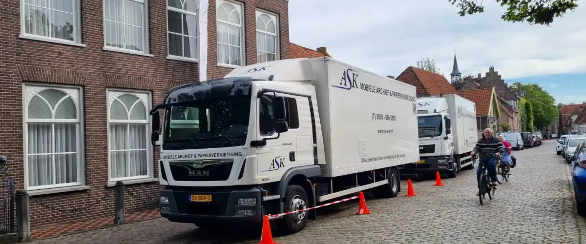 ASK Mobiele Archiefvernietiging en Papiervernietiging