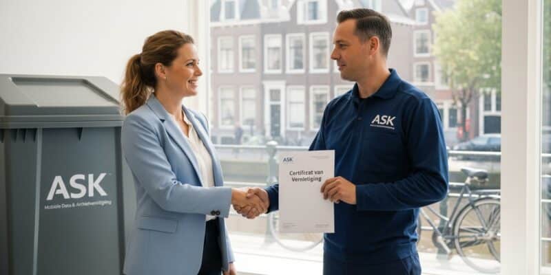 Gecertificeerde Archiefvernietiging: De Gids voor 100% Zekerheid