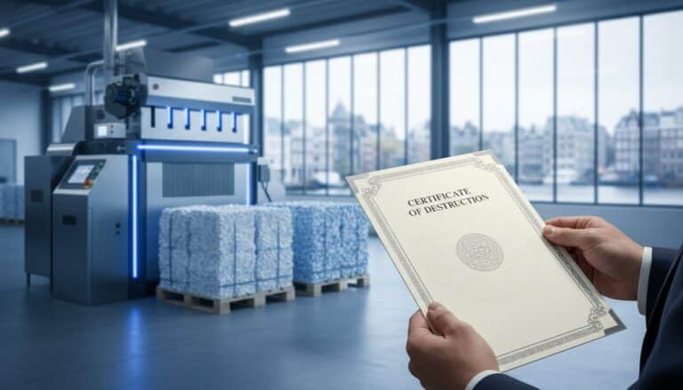 Vernietiging Archief: Waarom een Certificaat Uw Enige Wettelijke Garantie Is