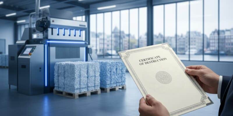 Vernietiging Archief: Waarom een Certificaat Uw Enige Wettelijke Garantie Is