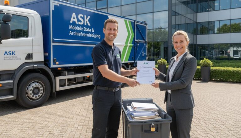 Gecertificeerde archiefvernietiging: alles wat je moet weten over veilige datavernietiging op locatie