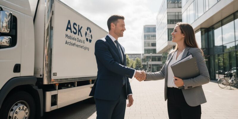 Hoe je een afspraak maakt voor datavernietiging op locatie
